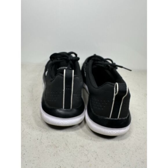 UNDER ARMOUR WOMEN'S CHARGED ASSERT 9 RUNNING SHOE BLACK WHITE SIZE 9 - Picture 6 of 8